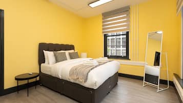 1 bedroom, iron/ironing board, travel crib, free WiFi