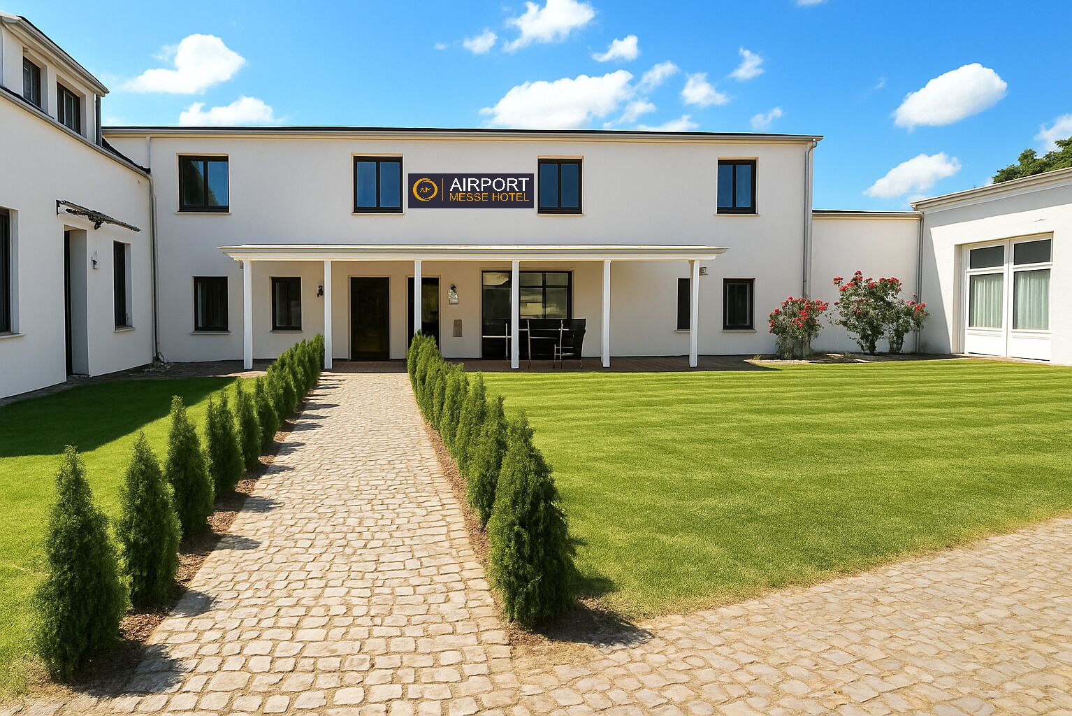 Fassade der Unterkunft