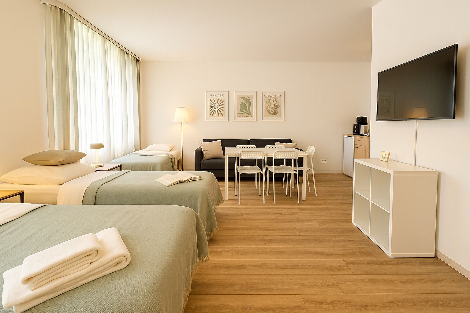 Estúdio conforto, vista para o pátio | Cofres nos quartos, escrivaninha, Wi-Fi de cortesia