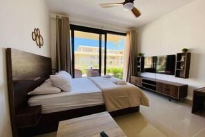 Iron/ironing board, WiFi, bed sheets - A Bright Studio @G-Cribs - El Gouna W/ Shared pool! (Red Sea Governorate)