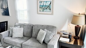 Smart TV, books, stereo, computer monitors
