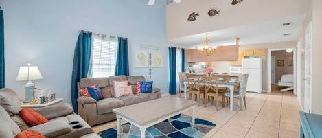Residenza, letti multipli (126 Seagrass Way ) | Area soggiorno