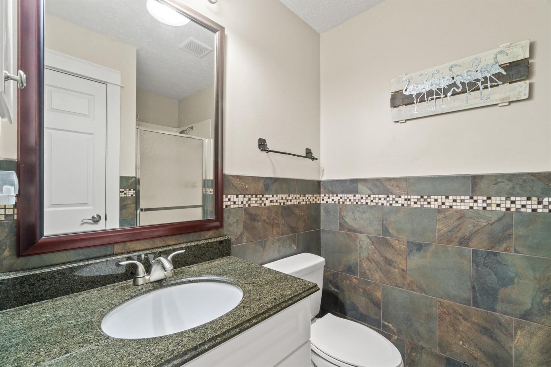 Townhome, Multiple Beds (Basking by the Beach) | Bathroom