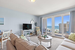 Condo, Multiple Beds (Laketown Wharf 810) | Living area - Laketown Wharf - 810 (Panama City Beach)