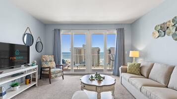 Condo, Multiple Beds (Laketown Wharf 810) | Living area