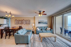 Condo, Multiple Beds (Ocean Villa 1104) | Living area