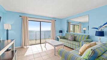 Condo, 1 King Bed with Sofa bed (The Summit 1021) | Living area