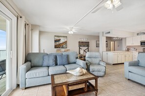 Condo, Multiple Beds (The Summit 1506 ) | Living area | TV - The Summit 1506 (Panama City Beach)