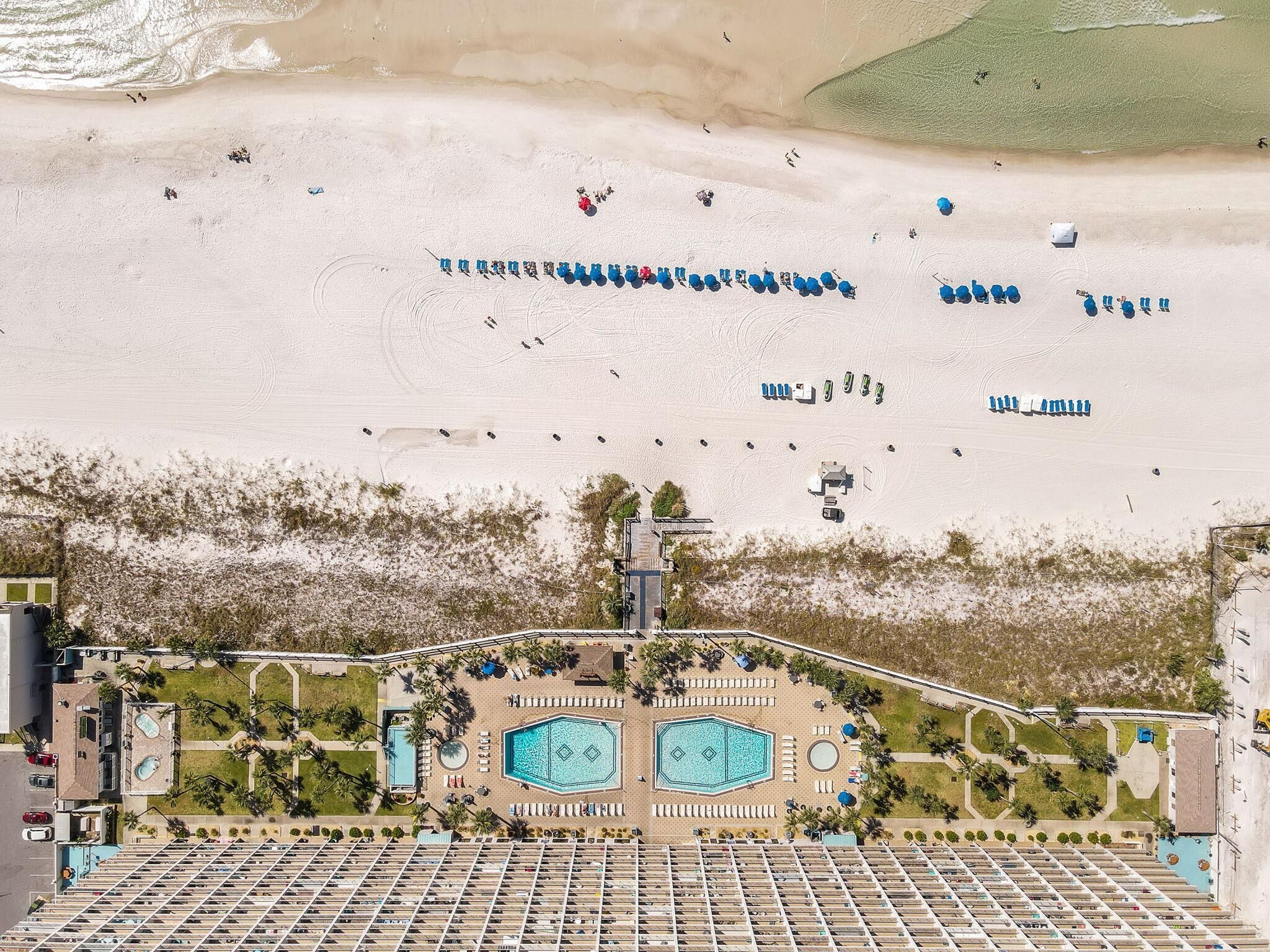 Condo, 1 cama King size y sofá cama (The Summit 726) | Playa | En la playa 