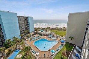 Monolocale, 2 letti queen (Top Of The Gulf 704 ) | Piscina