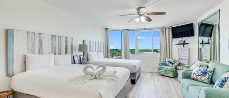 開放式客房, 2 張加大雙人床 (Top Of The Gulf 710)