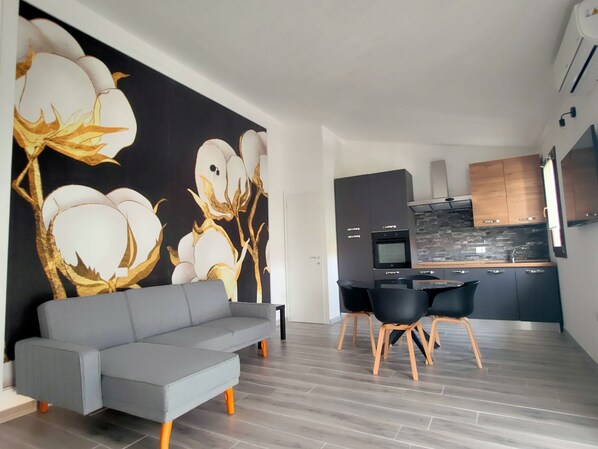 Apartment, 2 Bedrooms, Balcony, Garden View | 2 bedrooms - Suite Apartments Porto Pino I4mori (Sant'Anna Arresi)