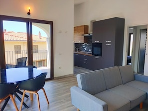 Living area - Suite Apartments Porto Pino I4mori (Sant'Anna Arresi)