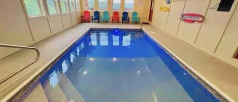 Piscine couverte, piscine chauffée