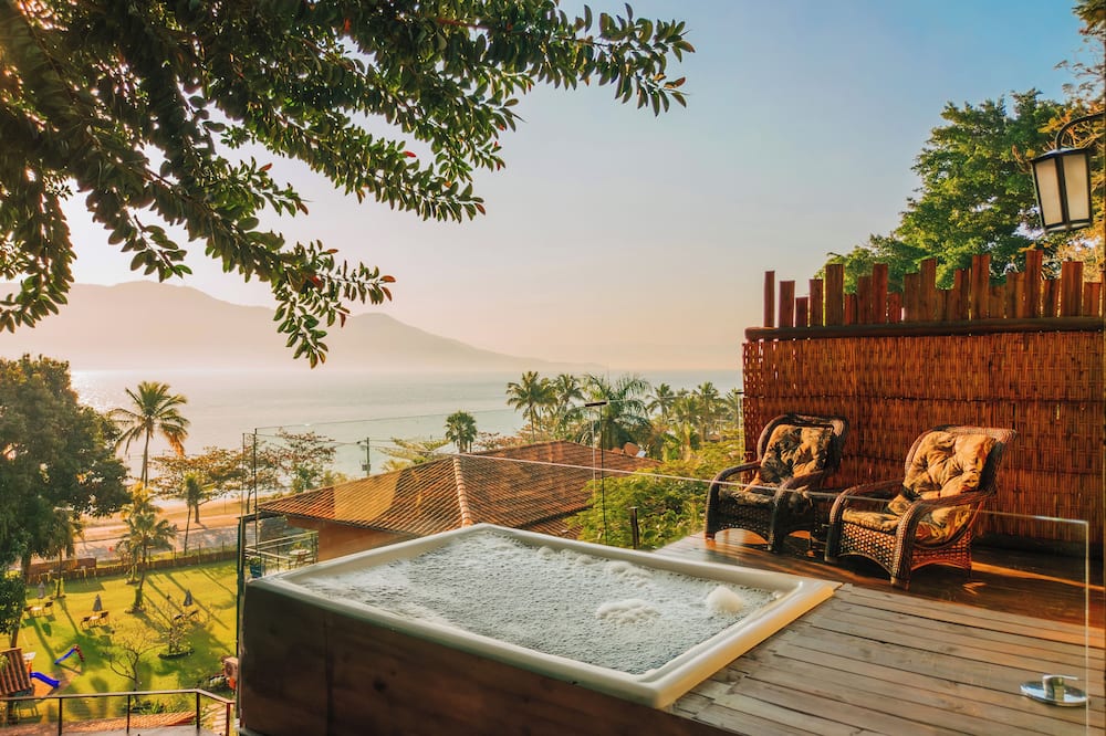 Suítes vista pro mar lhabela
