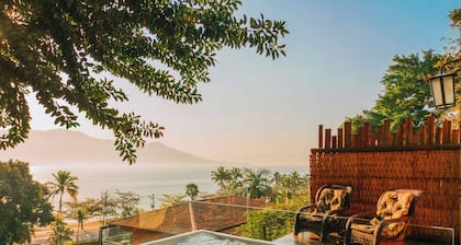 Suítes vista pro mar lhabela