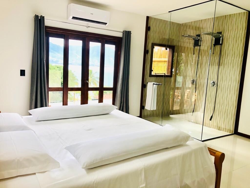 Studio-suite til brudepar - 1 kingsize-seng - aircondition - havudsigt | Premium-sengetøj, Select Comfort-senge, individuelt design