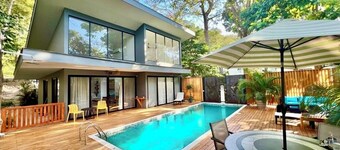 Amazing property with pool,in the middle of nature,walking distance to the beach