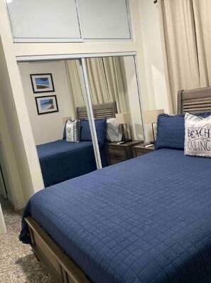 2 間睡房、熨斗/熨衫板、Wi-Fi、床單