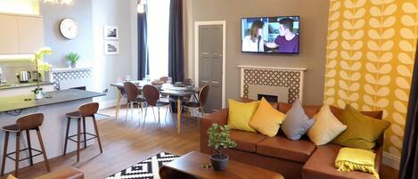 Apartamento | 1 dormitorio, escritorio, sistema de insonorización