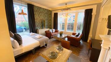 Leilighet | 1 soverom, skrivebord, lydisolert og strykejern/-brett