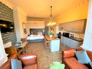 Apartemen | 1 kamar tidur dan meja kerja