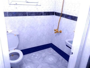 Basic Triple Room | Bathroom | Shower, free toiletries, towels, toilet paper