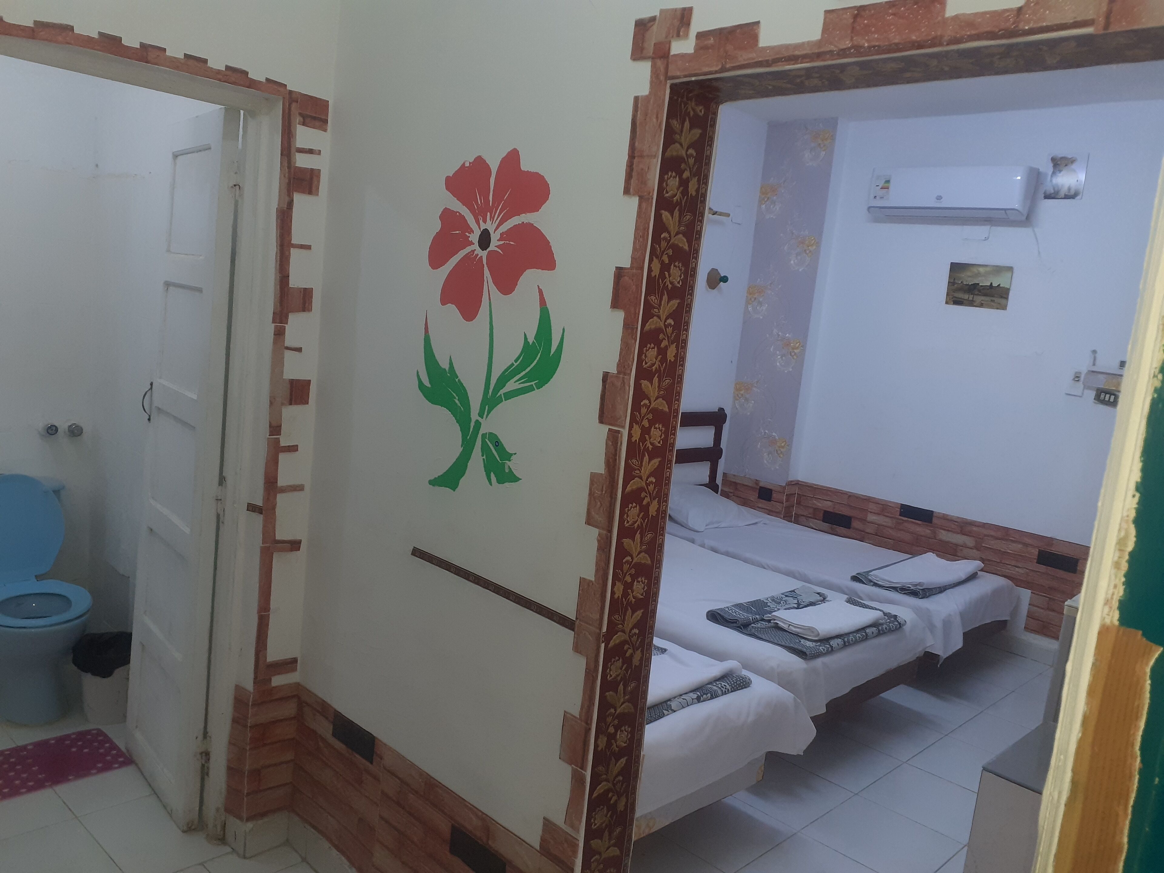 Basic Triple Room | Select Comfort beds, desk, free WiFi, bed sheets