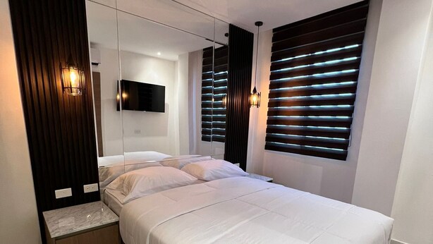 Suite estándar | 1 habitación, cortinas blackout y tabla de planchar con plancha