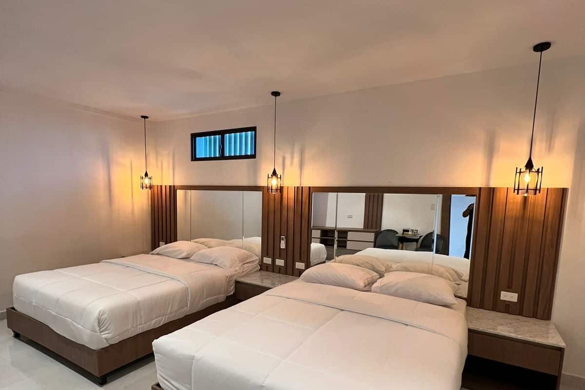 1 bedroom, blackout curtains, iron/ironing board, free WiFi