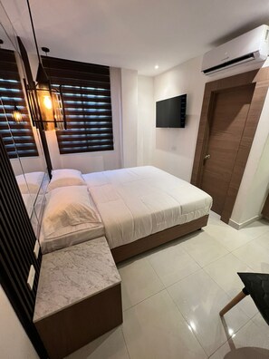 Suite estándar | 1 habitación, cortinas blackout y tabla de planchar con plancha 