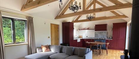 TV connectée, cheminée