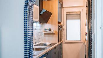 Departamento (One Bedroom Apartment) | Cocina privada | Refrigerador