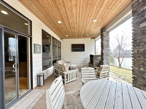 Opções para refeição ao ar livre