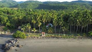 Overnatningsstedets facade