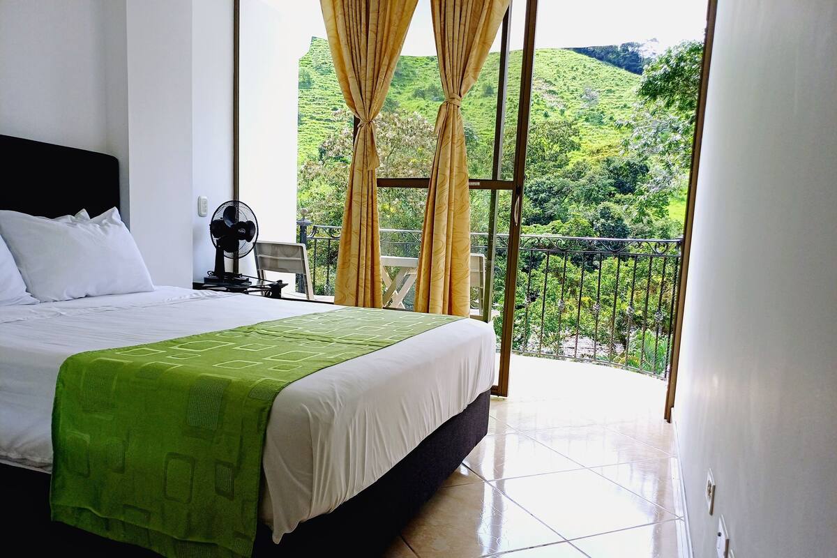 Double With River View | Minibar, bed sheets