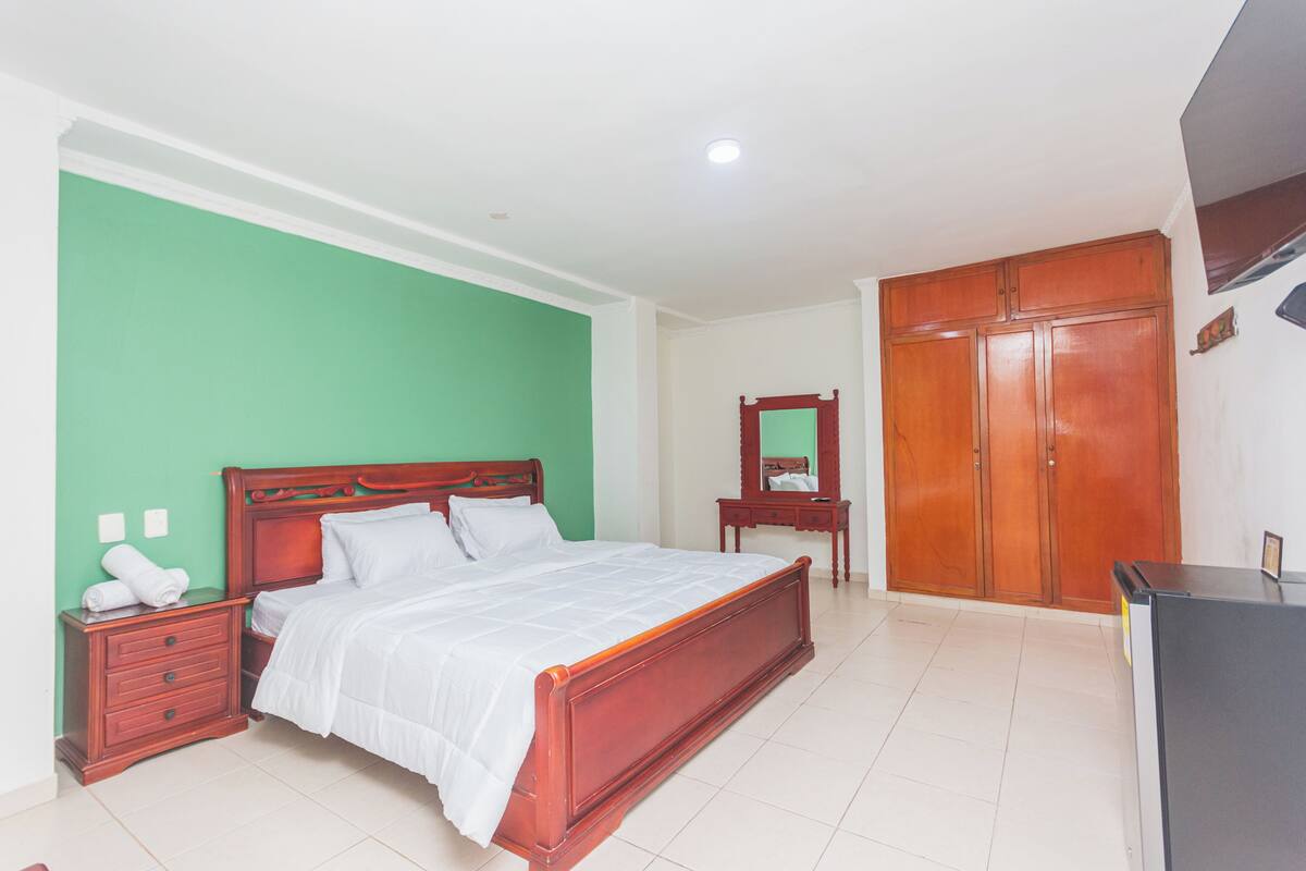 Superior Room, 1 King Bed, Shower Grab Bars, Air conditioning | In-room safe, WiFi (free)