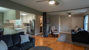 Smart TV, DVD player, video library