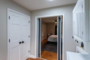 1 bedroom, travel crib, free WiFi, bed sheets