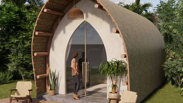 Cabane Luxe, vue montagne | Fer et planche à repasser, Wi-Fi gratuit