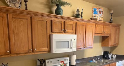 Relax in our beautiful New Orleans themed townhome