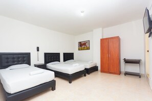 1 habitación y ropa de cama 