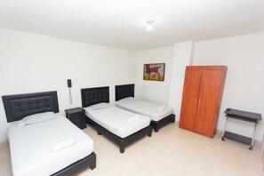 1 quarto, roupa de cama