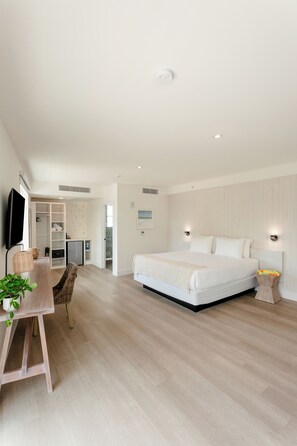 Camera Premium, balcone | Biancheria da letto di alta qualità, una cassaforte in camera