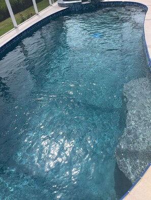 Piscine chauffée