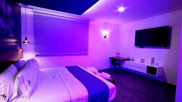 1 غرفة نوم وخزنة داخل الغرفة وستائر تعتيم وواي فاي مجانًا