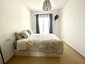 1 bedroom, iron/ironing board, travel crib, free WiFi