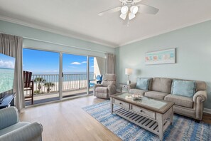 Smart TV - Beachfront 2br/2ba condo on the 4th floor with free beach chairs included! (Panama City Beach)