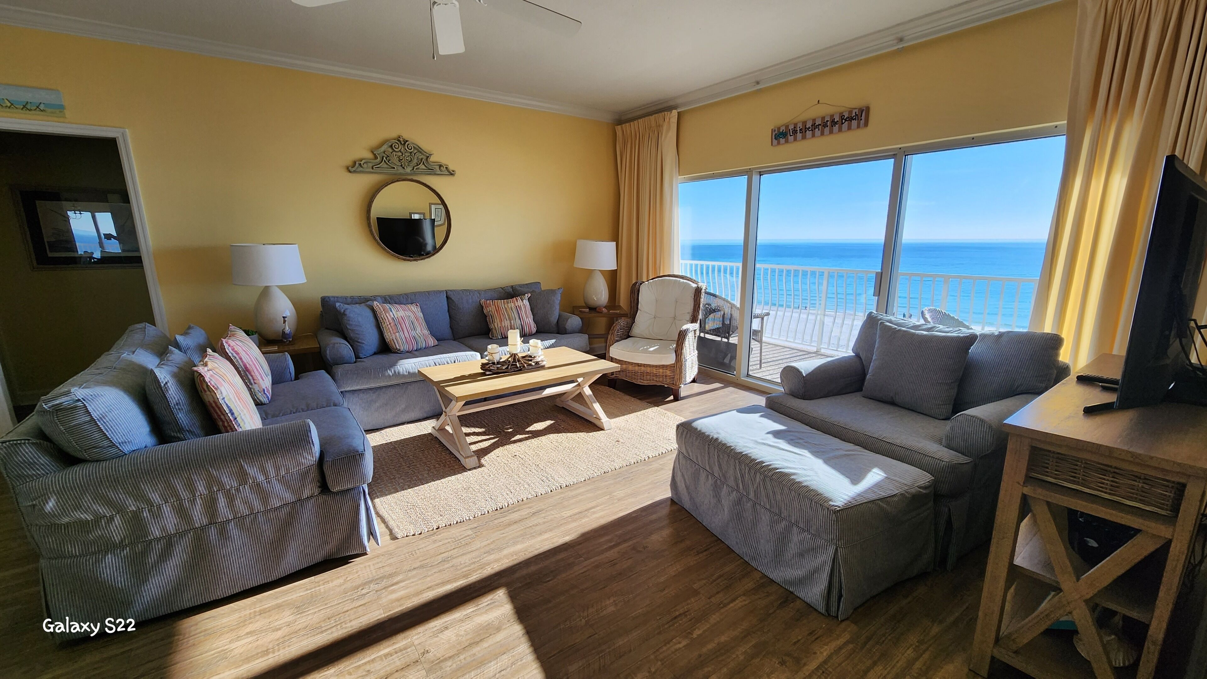 Coral Reef Unit#606 (Beachfront 3 bedroom 3 bath condo on the 6th floor)