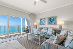 Smart TV, DVD player - Coral Reef, Unit #1102 (Beachfront 2 bedroom 2 bath condo on the 11th floor) (Panama City Beach)